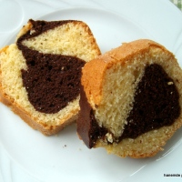 İki renkli kek